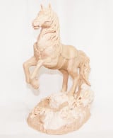 Статуэтка коня «Белый конь на дыбах» - фото 1