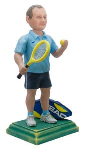 Подарок теннисисту «Точный удар» 30 см. - фото 1